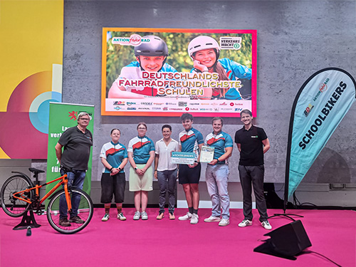 Fahrradfreundlichste Schule Deutschland - Newcomer – Carl-Friedrich-von-Siemens Gymnasium Berlin